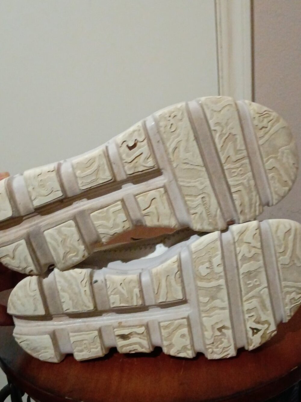On Running Cloudaway Womens Shoes Size 9.5 Ivory Pearl 49.98945 Running Sneakers - Picture 3 of 13